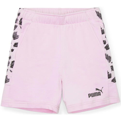 Abbigliamento Bambina Shorts / Bermuda Puma 673348-62 Rosa