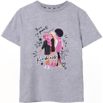 Abbigliamento Bambina T-shirt maniche corte Dessins Animés There Is Power In Kindness Grigio