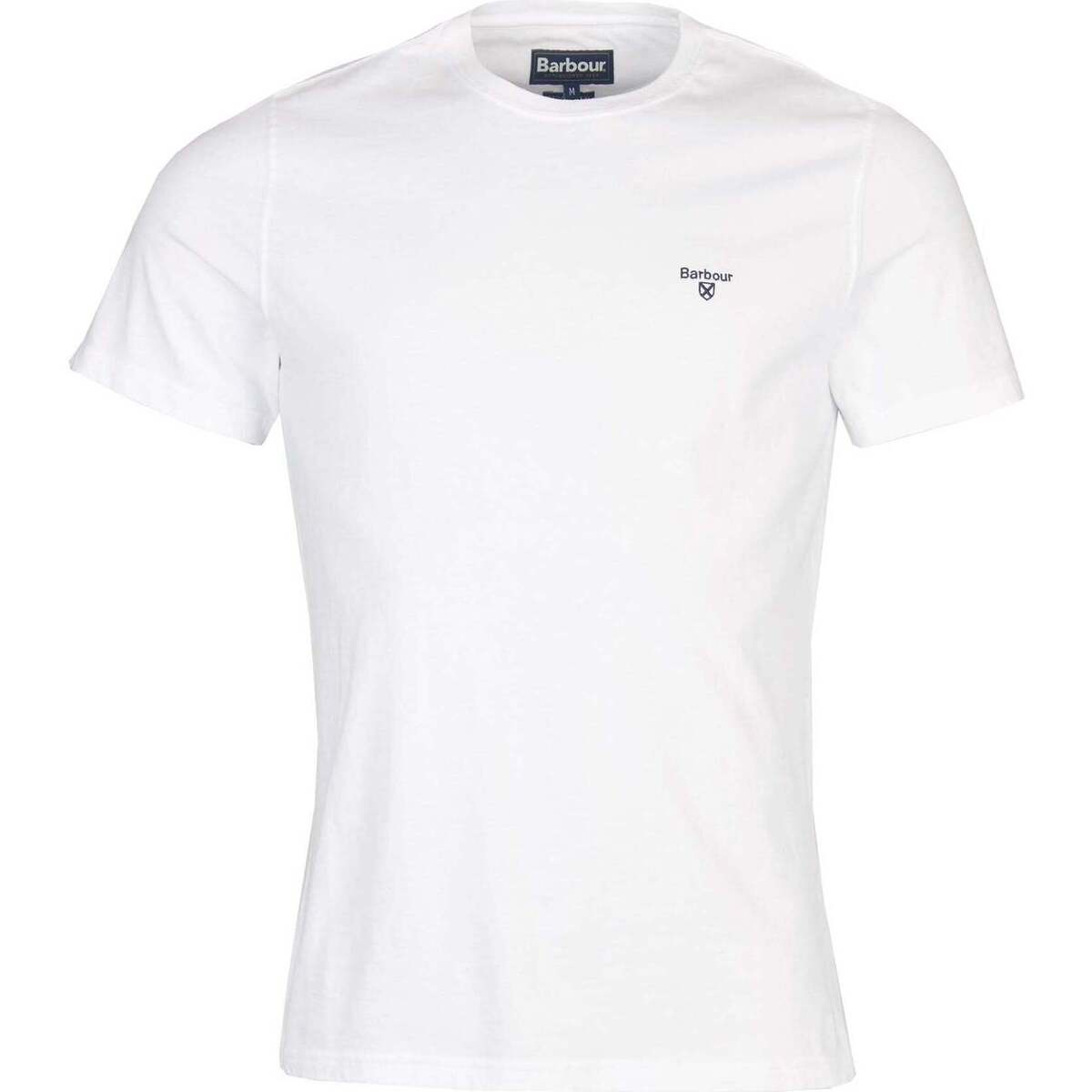 Abbigliamento Uomo Felpe Barbour T-shirt Bianco
