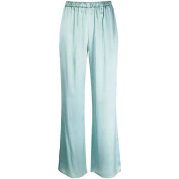 Abbigliamento Donna Pantaloni Antonelli Pantalone in seta Blu