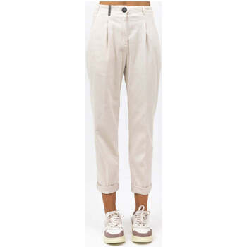 Abbigliamento Donna Pantaloni Peserico Pantalone Bianco