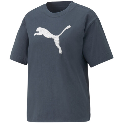 Abbigliamento Donna T-shirt & Polo Puma 673107-16 Blu