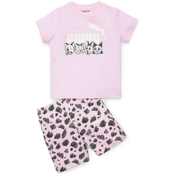 Abbigliamento Bambina Completo Puma 674234-62 Rosa