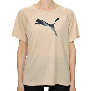 Abbigliamento Donna T-shirt maniche corte Puma 673066-88 Beige