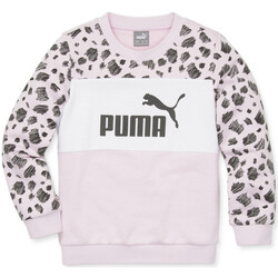 Abbigliamento Bambina Felpe Puma 673347-62 Rosa
