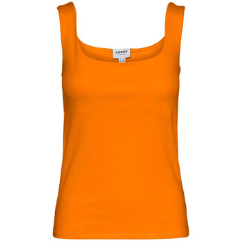 Abbigliamento Donna Top / T-shirt senza maniche Vero Moda 10267649 Arancio