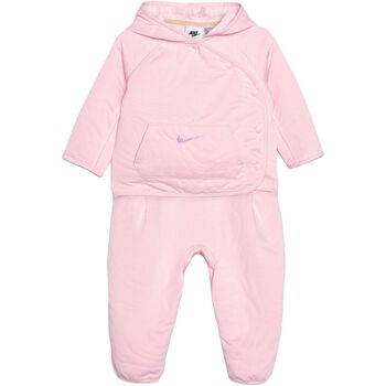 Abbigliamento Bambina Tuta Nike Ready Set Snap Jacket Set Rosa