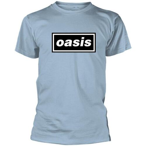 Abbigliamento T-shirts a maniche lunghe Oasis Decca Blu