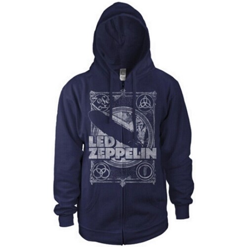 Abbigliamento Felpe Led Zeppelin PH1488 Blu