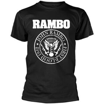 Abbigliamento T-shirts a maniche lunghe Rambo PH2086 Nero