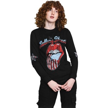 Abbigliamento T-shirts a maniche lunghe The Rolling Stones US Tour '78 Nero