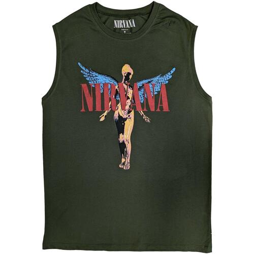 Abbigliamento Top / T-shirt senza maniche Nirvana Angelic Verde
