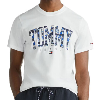 Abbigliamento Uomo T-shirt & Polo Tommy Hilfiger DM0DM17726 Bianco