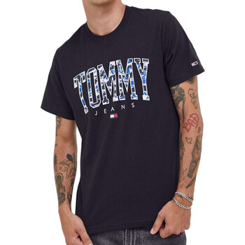 Abbigliamento Uomo T-shirt & Polo Tommy Hilfiger DM0DM17726 Nero