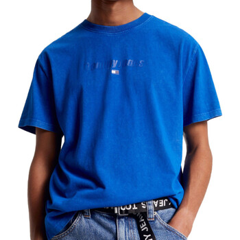 Abbigliamento Uomo T-shirt & Polo Tommy Hilfiger DM0DM17717 Blu