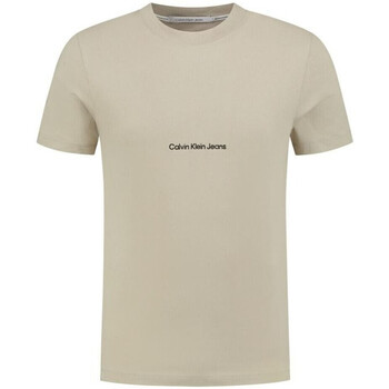 Abbigliamento Uomo T-shirt maniche corte Calvin Klein Jeans J30J322848 Marrone