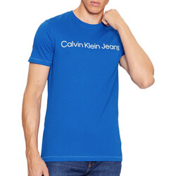 Abbigliamento Uomo T-shirt & Polo Calvin Klein Jeans J30J322344 Blu