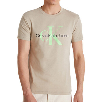 Abbigliamento Uomo T-shirt & Polo Calvin Klein Jeans J30J320806 Beige