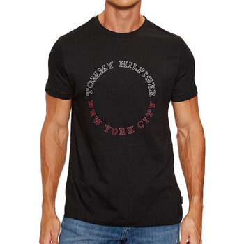 Abbigliamento Uomo T-shirt & Polo Tommy Hilfiger MW0MW32602 Nero