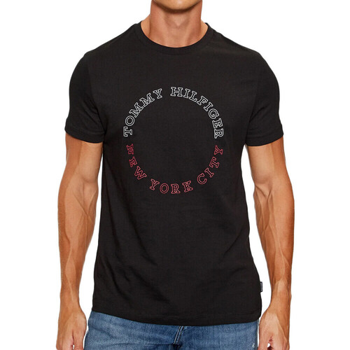 Abbigliamento Uomo T-shirt & Polo Tommy Hilfiger MW0MW32602 Nero