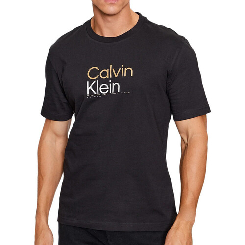 Abbigliamento Uomo T-shirt & Polo Calvin Klein Jeans K10K111841 Nero