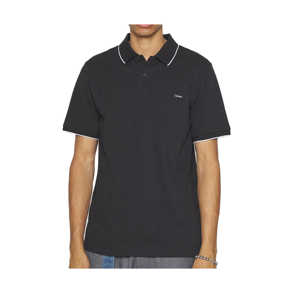 Abbigliamento Uomo T-shirt & Polo Calvin Klein Jeans K10K111869 Nero