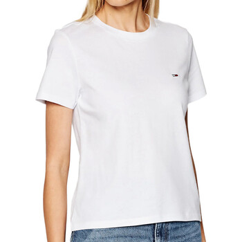 Abbigliamento Donna T-shirt & Polo Tommy Hilfiger DW0DW09198 Bianco