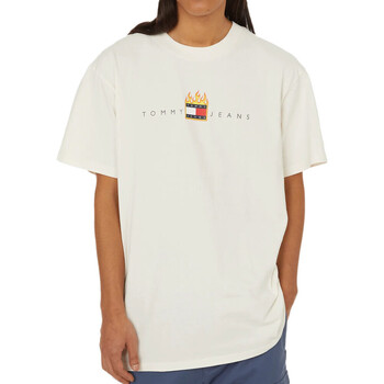 Abbigliamento Uomo T-shirt & Polo Tommy Hilfiger DM0DM17738 Bianco