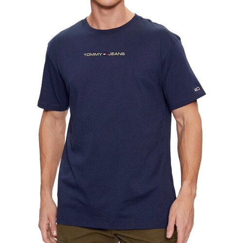 Abbigliamento Uomo T-shirt & Polo Tommy Hilfiger DM0DM17728 Blu