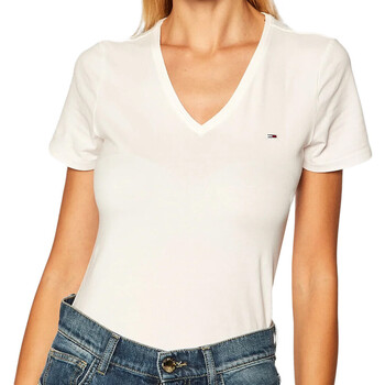Abbigliamento Donna T-shirt & Polo Tommy Hilfiger DW0DW09197 Bianco