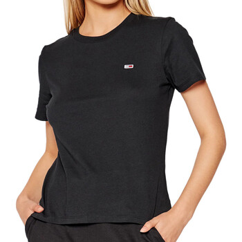 Abbigliamento Donna T-shirt & Polo Tommy Hilfiger DW0DW09198 Nero