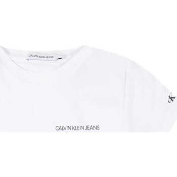 Abbigliamento Bambino T-shirt & Polo Calvin Klein Jeans IB0IB00456 Bianco