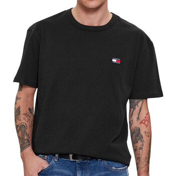 Abbigliamento Uomo T-shirt & Polo Tommy Hilfiger DM0DM17870 Nero