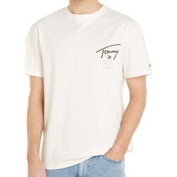 Abbigliamento Uomo T-shirt & Polo Tommy Hilfiger DM0DM17729 Bianco