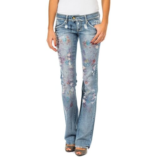 Abbigliamento Donna Jeans Met E017096-895 Blu
