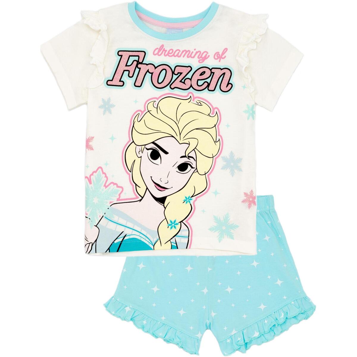 Abbigliamento Bambina Pigiami / camicie da notte Disney NS7542 Bianco