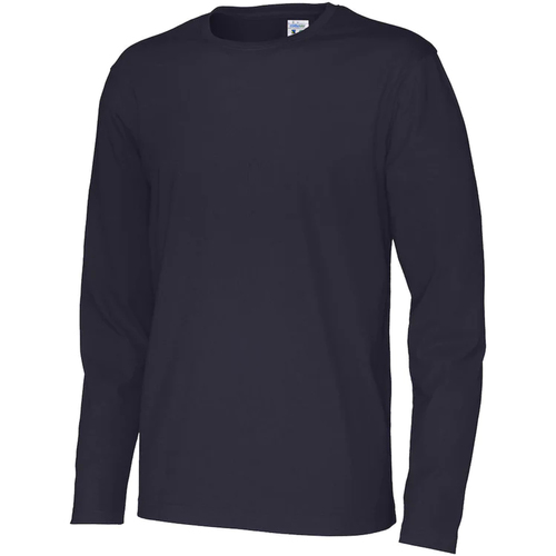 Abbigliamento Uomo T-shirts a maniche lunghe Cottover UB443 Blu