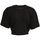 Abbigliamento Donna T-shirt maniche corte Elisabetta Franchi ma02041e2-110 Nero