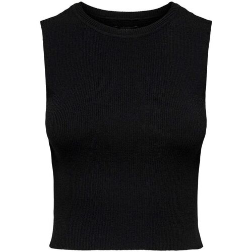 Abbigliamento Donna Top / T-shirt senza maniche Only 15255533-BLACK Nero