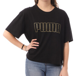 Abbigliamento Donna T-shirt & Polo Puma 523599-01 Nero