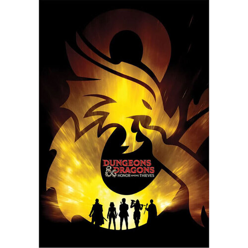 Casa Poster Dungeons & Dragons: Honor Among TA11474 Multicolore