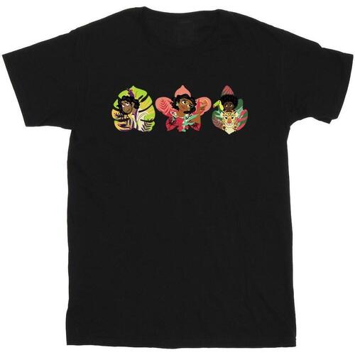 Abbigliamento Bambina T-shirts a maniche lunghe Disney Encanto Family Line Nero