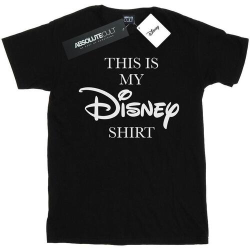 Abbigliamento Donna T-shirts a maniche lunghe Disney My T-shirt Nero