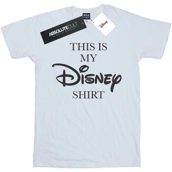 Abbigliamento Donna T-shirts a maniche lunghe Disney My T-shirt Bianco
