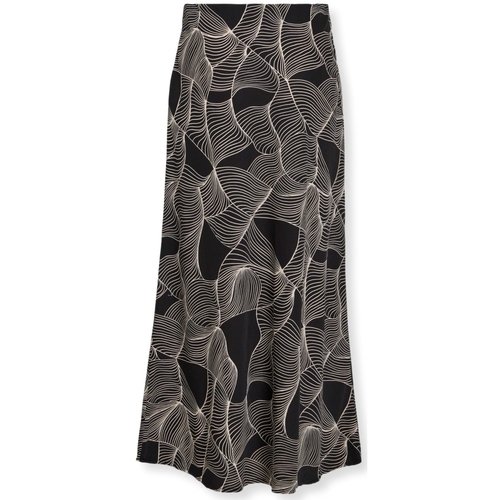 Abbigliamento Donna Gonne Vila Mula Skirt - Black/Grafic Nero