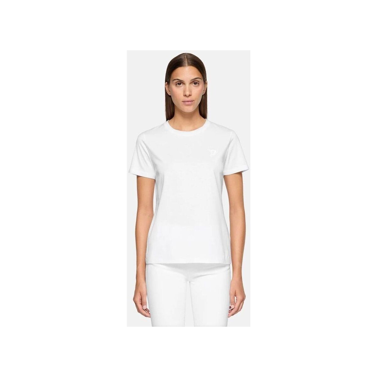 Abbigliamento Donna T-shirt & Polo Dondup S746 JF0271D-000 Bianco