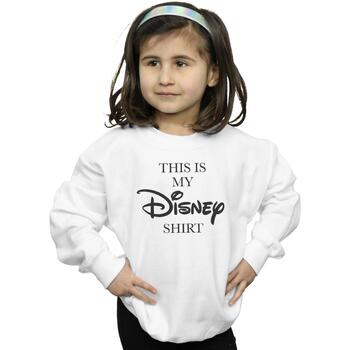 Abbigliamento Bambina Felpe Disney My T-shirt Bianco