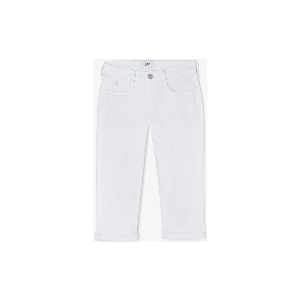 Abbigliamento Donna Shorts / Bermuda Le Temps des Cerises Pantaloni a pinocchietto pantaloni a pinocchietto KAYA Bianco