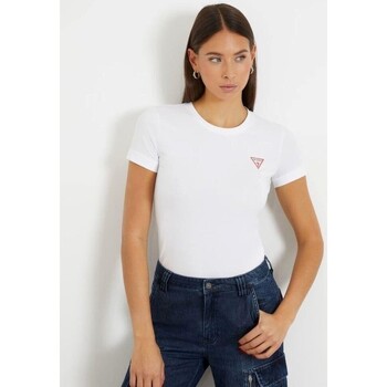 Abbigliamento Donna T-shirt & Polo Guess W2YI44J1314 Bianco