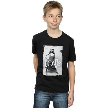 Abbigliamento Bambino T-shirt maniche corte Debbie Harry Iconic Photo Nero